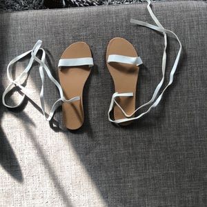 Lace-up Sandals